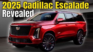 New 2025 Cadillac Escalade and Escalade V Revealed [upl. by Ylerebmik35]