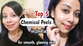 Top 5 Chemical Peels amp Exfoliators Foxtale aha bha serum Minimalist aha bha skincare [upl. by Brackett]