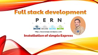 Full Stack Dev PERN Stack Part1 [upl. by Annaxor]