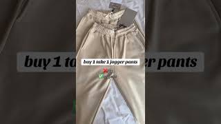 175 pesos may dalawang jogging pants kana unisex pa joogerpants joggers pants buy1take1 OOTD f [upl. by Ettennig376]