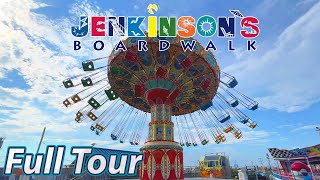 Jenkinsons Boardwalk amp Amusement Park Point Pleasant Beach NJ  Full Tour [upl. by Pelag]