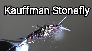 How to Tie a Kauffman Stonefly  Fly tying Tutorial [upl. by Eiramik570]