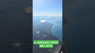 Vista mozzafiato dal aerio della costa di Durazzo in albania che bello [upl. by Yoshiko]