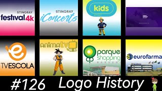 Logo History 126 Eurofarma TV Escola Stingray Festival 4K Parque Shopping Barueri amp more [upl. by Akeyla]