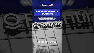 Palantir reports earnings November 4 palantir pltr earningsreport [upl. by Gnouh]