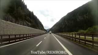 Driving From Garmisch Partenkirchen Germany To Vipiteno Italy [upl. by Ennalyrehc]