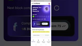 How To Claim Nodepay Points From Mobile Application shorts airdrop nodepay [upl. by Oynotna273]