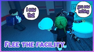 BIG OOF 😵‍💫keyboard ASMR  Roblox Flee The Facility [upl. by Kroo]