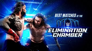 Best clashes at Elimination Chamber Full Match marathon [upl. by Ebarta604]