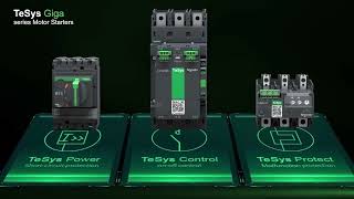 Schneider Electric  New TeSys Deca amp Giga Series Motor Starters [upl. by Glantz450]