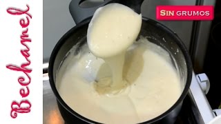 ✅BECHAMEL receta fácil y rápida SALSA BLANCA [upl. by Kenlay143]