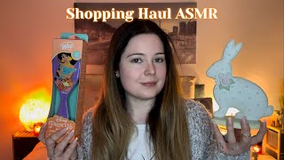 ASMR Soft Spoken Shopping Haul 🌷 SpringEaster Items Props for Videos amp TikTok Tapping amp Crinkles [upl. by Fenny]