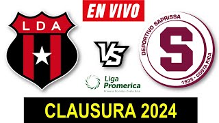 ALAJUELENSE VS SAPRISSA EN VIVO 🔴 CLAUSURA 2024 FINAL IDA LIGA DE COSTA RICA ▶️ DONDE VER EN VIVO [upl. by Atnim962]