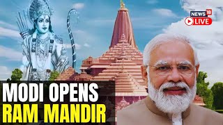 Ram Mandir Ayodhya LIVE News  Pran Pratistha Ram Mandir LIVE News  PM Modi News LIVE  N18L [upl. by Lose]