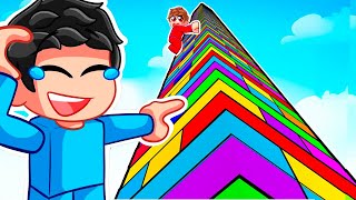 Nacho vs Dagar JENGA GIGANTE en Roblox [upl. by Edwards748]