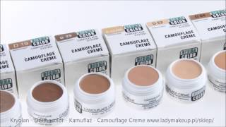 Kryolan Dermacolor Kamuflaż Camouflage Creme [upl. by Laynad]