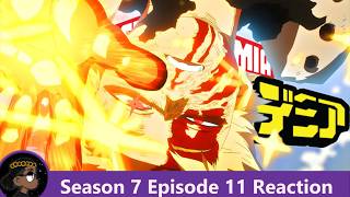 BEST EPISODE THIS SEASON My Hero Academia Season 7 Episode 11 Reaction  悠 [upl. by Yeneffit]