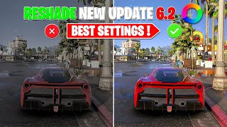 How To Install Reshade 62  Reshade New Update v620  Best Reshade Settings For Graphics  FiveM [upl. by Gnak]