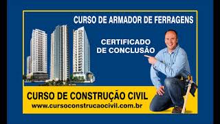 Curso de Armador de Ferragens  cursoconstrucaocivilcombr [upl. by Tom296]