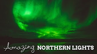 Amazing Northern Lights  Yellowknife Canada [upl. by Zel]