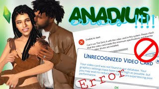 ANADIUS ERROR FIXES  DOWNLOADING SIMS 4 NEW quotFOR RENT PACK w ANADIUS SIMS 4 UPDATER [upl. by Ripleigh]