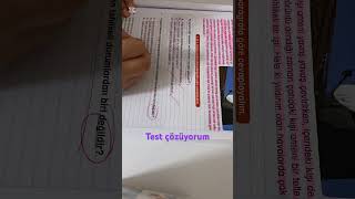 Test çözme rutinimiz 📒📒📔📔matematik türkçe [upl. by Cibis]