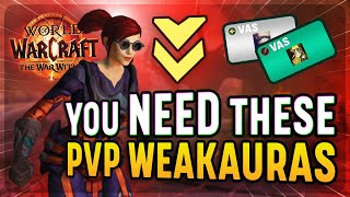 THE BEST PVP WEAKAURA GUIDE YOU NEED FOR THE WAR WITHIN [upl. by Asiled]