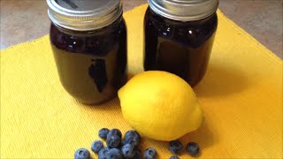 Homemade Blueberry Pie Filling Rise Wine amp Dine  Episode 72 [upl. by Einnel]