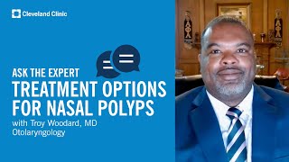 Treatment Options for Nasal Polyps  Ask Cleveland Clinics Expert [upl. by Tnerual]