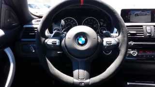 NEW BMW M Performance Steering wheel on BMW 435i [upl. by Ludmilla234]