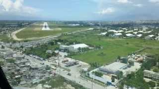 Amazing PortauPrince MD80 Cockpit Video MTPP Toussaint Louverture International Haiti HD720p [upl. by Nava]