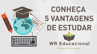 5 Vantagens em estudar na WR Educacional [upl. by Lanaj]