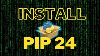 How to Install PIP 240 for Python in Windows 2024 [upl. by Yelkreb]