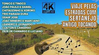 Musica Sertaneja Antiga para Ouvir na Estrada Viagem ouvindo Musica 4k [upl. by Aglo]