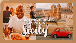 5 Amazing Places To Visit In Sicily Italy [upl. by Nylisoj]