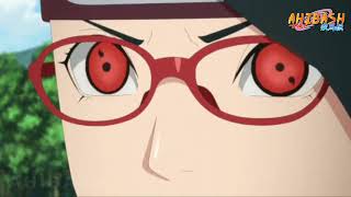 boruto english dub sarada Want to learn Chidori [upl. by Eilhsa]