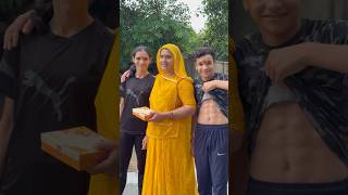 Maa ke sath mandir gyi 😱🔥 song love ytshortsindia [upl. by Medovich493]