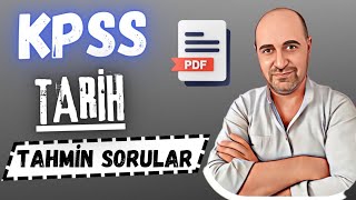 KPSS 2024 TARiH ÇIKABİLECEK TAHMİN SORULAR [upl. by Manoop]