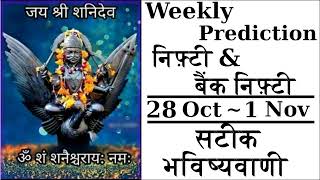 Nifty Bank Nifty Weekly Astrology Prediction 28 October to 1 November 2024 nifty banknifty [upl. by Siurtemed40]