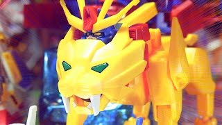 【コマ撮り】ガンプラ HG GUNDAM TRYON3 最強機動トライオン3 [upl. by Eisyak]