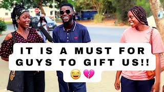 Is It A Must To Gift Your Partner On the month of love🤔 Legon students share their view viral [upl. by Nana]