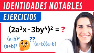 DESARROLLAR Identidades Notables 📝 Ejercicios de Identidades Notables [upl. by Namya417]