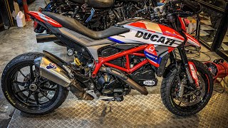 ducati hypermotard 821 service [upl. by Portuna]