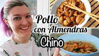 POLLO CON ALMENDRAS CHINO  Recetas Chinas Fáciles y Rápidas [upl. by Vivia]