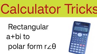 Rectangular form to Polar form  how to represent complex numbers into polar form [upl. by Kira]