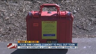 Tulsa fire carries Cyanokit to pull out toxin [upl. by Llij]