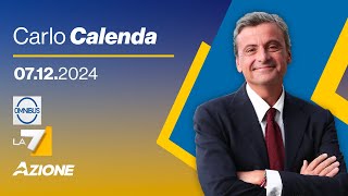 Carlo Calenda ospite a Omnibus Confronto con il Direttore delle Risorse Umane di Stellantis [upl. by Latihs]