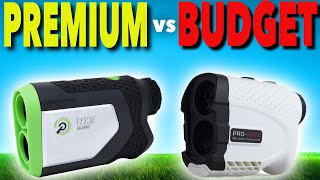 PREMIUM RANGEFINDER vs BUDGET RANGEFINDER WHICH IS BETTER  Simple GOLF TIPS [upl. by Neelahs]