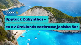 Upptäck Zakynthos  en av Greklands vackraste joniska öar [upl. by Somar]