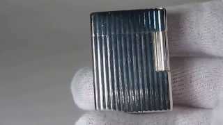 S T Dupont LineLigne 1 Ping Sound 1960 and Presentatinon lighter [upl. by Piefer]